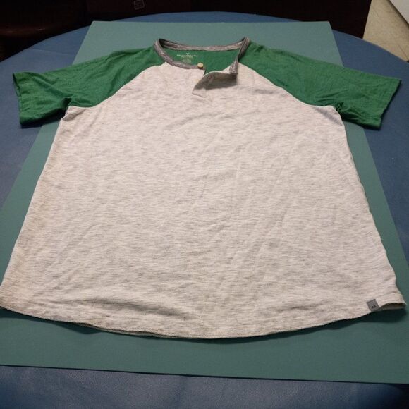 American Eagle Outfitters Men's Lg Two Button Active Flex Short Sleeve Shirt - Picture 1 of 5
